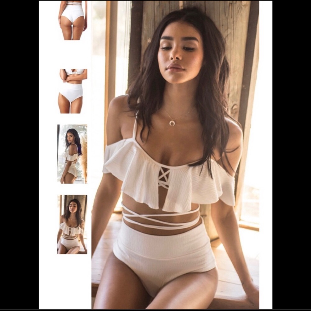 Montce Blanc Caletta tie top